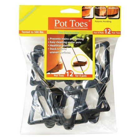 BOSMERE/PLANT STAND 12Pk 3" Blk Pot Toes PT-12BLHT